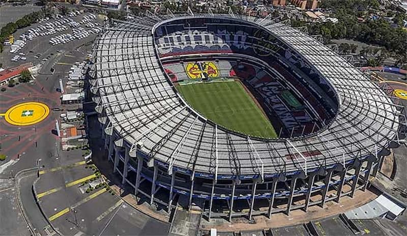 stadion sepak bola terbesar di dunia Estadio Azteca