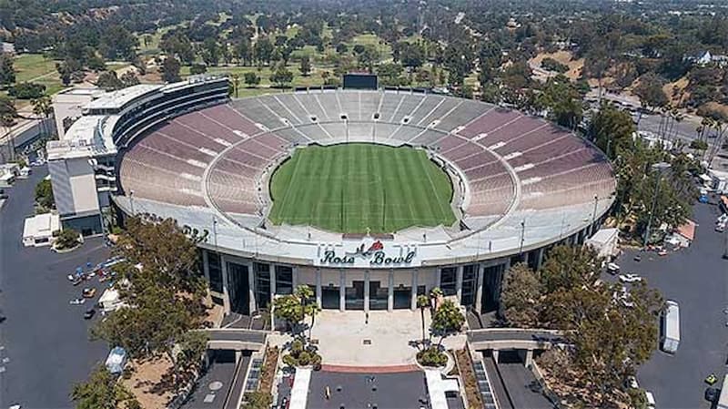 stadion sepak bola terbesar di dunia Rose Bowl