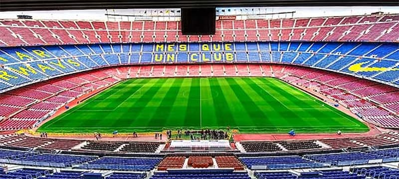 stadion sepak bola terbesar di dunia Camp Nou