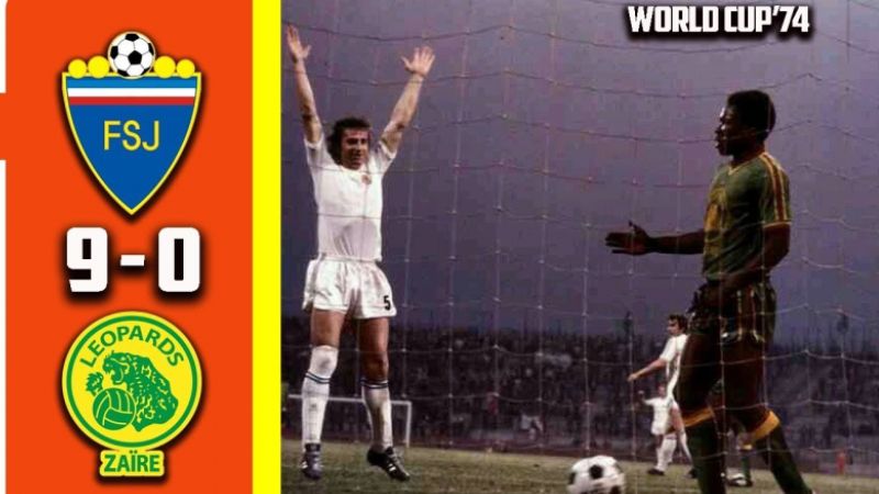 Yugoslavia 9-0 Zaire (1974)
