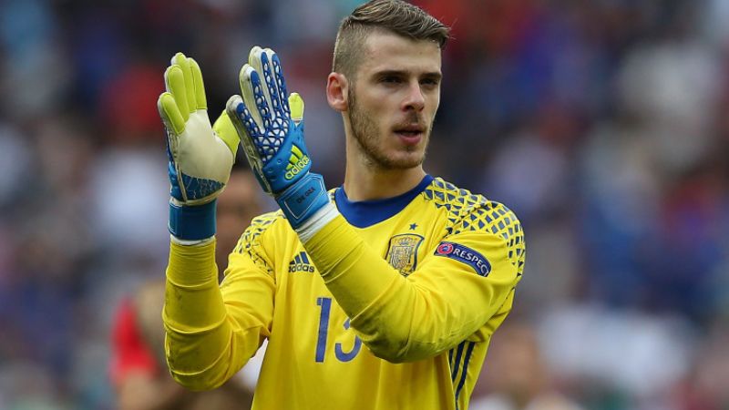 David De Gea bersama Manchester United